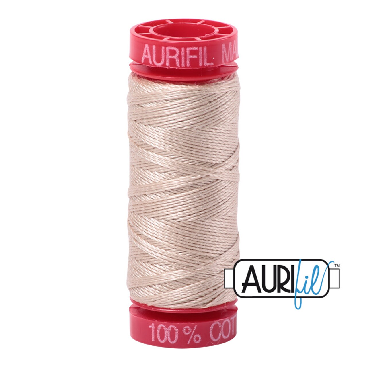 Ermine (2312) | 12wt Small Spool (50M / 54Y) | Aurifil Thread